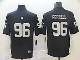Nike Raiders 96 Clelin Ferrell Black 2019 NFL Draft First Round Pick Vapor Untouchable Limited Jersey,baseball caps,new era cap wholesale,wholesale hats